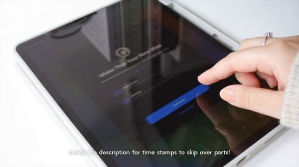 ipad pro m2 11” unboxing + setup ♡ aesthetic ipad accessories ? ?