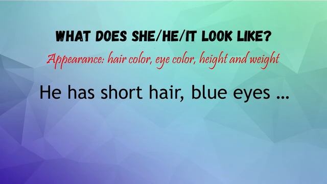 What does he look like? vs What´s he like? - разница в употреблении смотреть онлайн