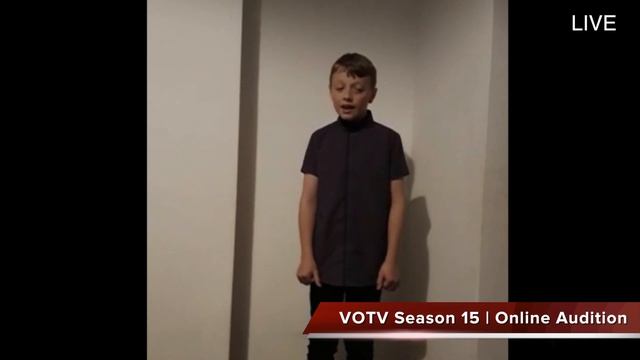 James Snell Performs Rise Up At Age 11 | VOTV Season 15 | Audition Week 2 смотреть онлайн