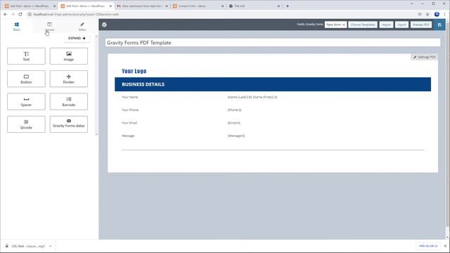 Gravity Forms PDF Builder - Attach PDF смотреть онлайн