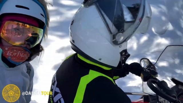 Дневная поездка на снегоходах на Мамай! смотреть онлайн