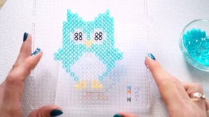 Термомозаика. Как сделать СОВУ из термомозаики