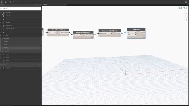 Dynamo for Civil3D: Feature line node labels смотреть онлайн