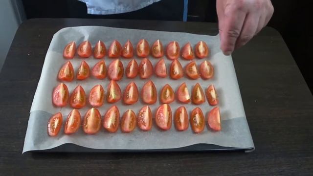 Вяленые помидоры в духовке.Готовим вкусно))) смотреть онлайн