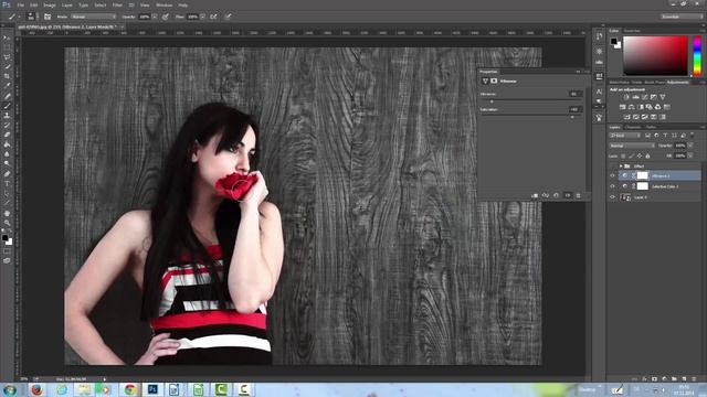 Selective Color Grading in Photoshop #5 minutes Photoshop смотреть онлайн