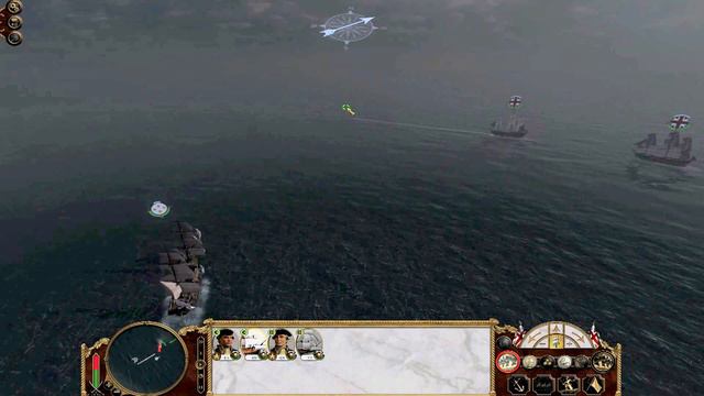 Empire: Total War - Great Britain Blitz Campaign Part 1 - A Pirate's Life For Me смотреть онлайн
