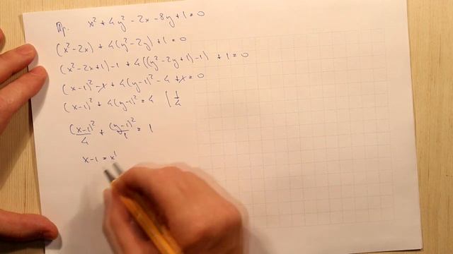 Эллипсы. Пример