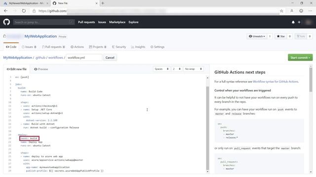 How to get started with GitHub Actions for Azure | Azure Tips and Tricks смотреть онлайн