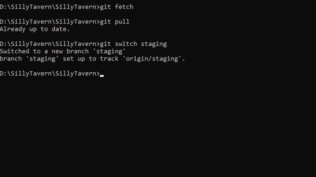 How to switch branch - SillyTavern смотреть онлайн