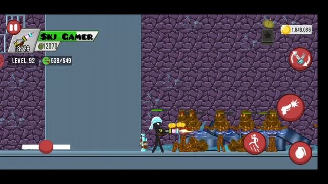 500 Zombie Chapter 5 Lab of madness level 91-93 Stickman Zombie Shooter смотреть онлайн