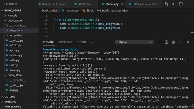 [08]011 Using many to many in Python смотреть онлайн