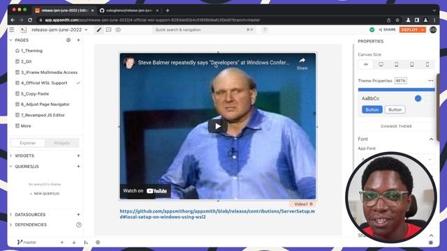 App Theming, Git Enhancements, Official Windows Support & More смотреть онлайн