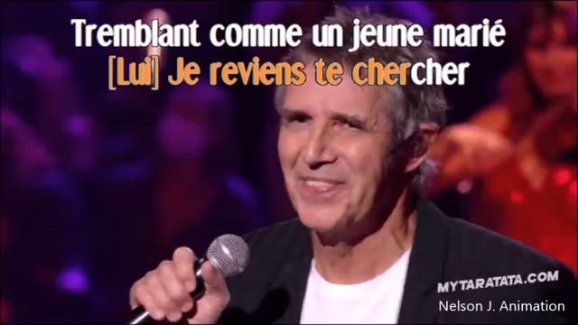 Julien Clerc & Claire Keim - Je Reviens Te Chercher [KARAOKÉ]