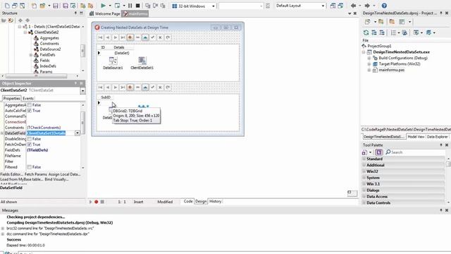 NestedDataSets in ClientDataSets смотреть онлайн