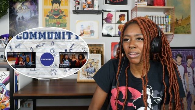 Community | Season 2 Bloopers Part 1 & 2 | REACTIONS! Love this cast!! ? смотреть онлайн