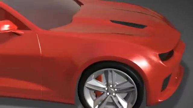2016 Camaro 3D Render2 смотреть онлайн