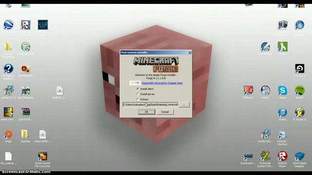 How to Download Minecraft Forge for 1 6 4 easily. смотреть онлайн