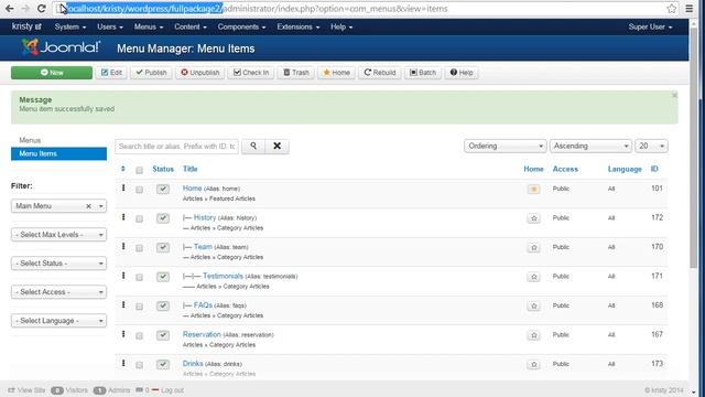 Joomla 3.x. Troubleshooter. Duplicated Menu Title While Creating A Separator Menu Item смотреть онлайн