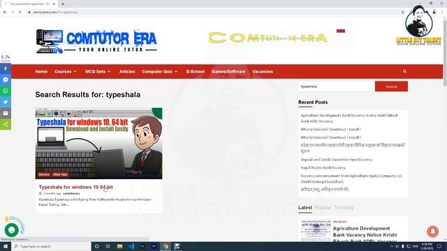 How to run typeshala in Windows 10 and 64-bit pc | Problem Fixed | Part-2 смотреть онлайн