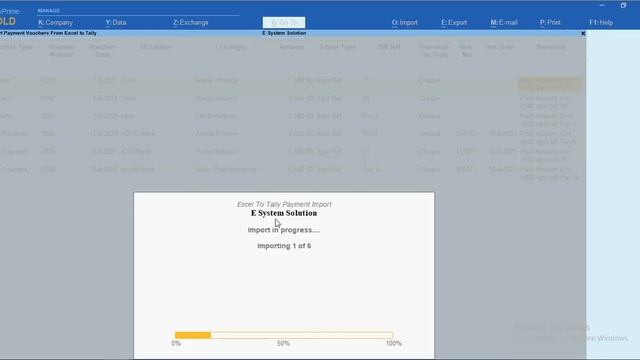 Tally Add On : Import Payment Voucher From Excel to Tally in TallyPrime software. смотреть онлайн