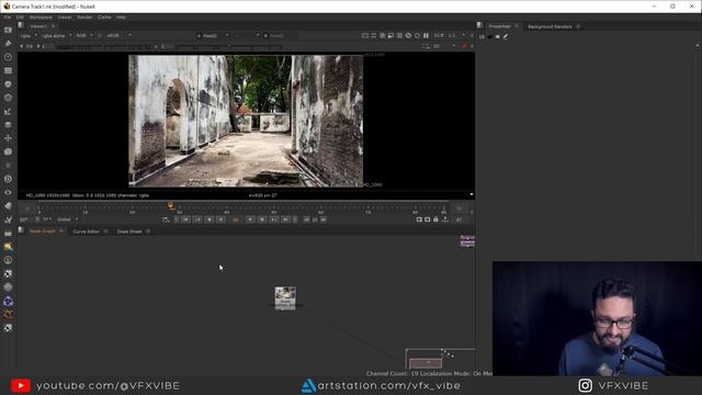HOW TO DO 3D CAMERA TRACKING IN MOCHA AND EXPORT TO NUKE | VFX VIBE смотреть онлайн