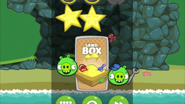 Bad Piggies - Level 1-13 3 Star Walkthrough Ground Hog Day | WikiGameGuides смотреть онлайн