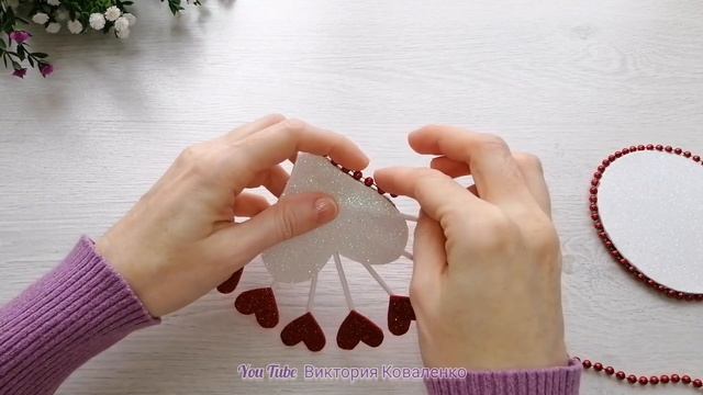 ?Декор на день Святого Валентина ? Мастер класс / Поделки / Своими руками смотреть онлайн