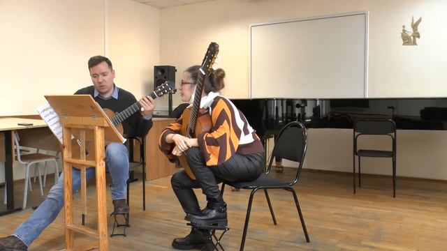 03.02.22 Мастер-классы. Мурин Д.А., гитара . Творческая Мастерская муз. школы РАМ им. Гнесиных смотреть онлайн