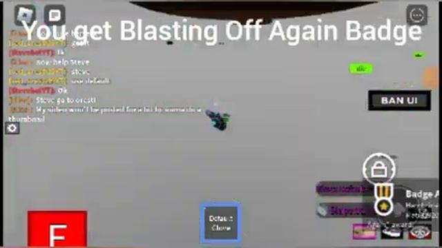 How to get Blasting Off Again Badge - Slap Battles But Bad (Roblox) смотреть онлайн