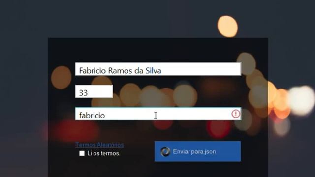 Estudando C# - Formulário, Regex, Classe, JSON, UX смотреть онлайн