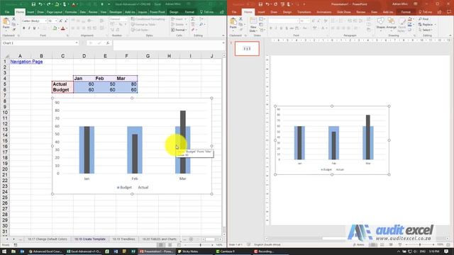 Create link between Excel charts and charts in PowerPoint/ Word смотреть онлайн