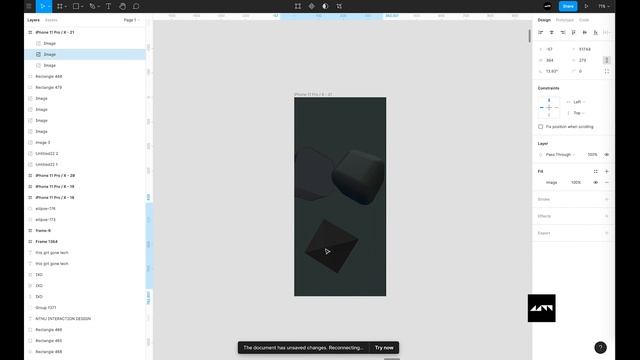 How to make UI design with 3D shapes in Figma смотреть онлайн
