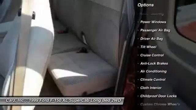 1999 Ford F-150 XL SuperCab Long Bed 2WD Clearwater FL 33756 смотреть онлайн
