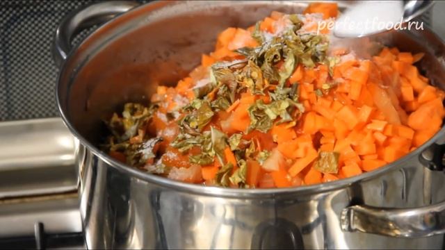 Тушёная фасоль с овощами - видео-рецепт смотреть онлайн