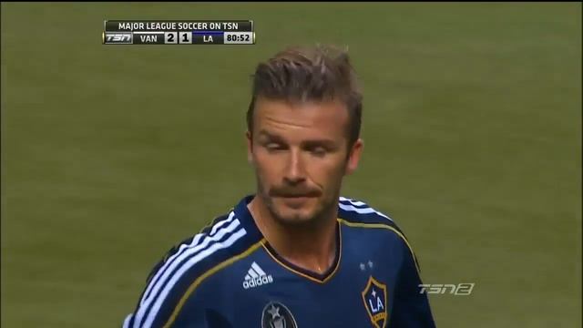 GOAL David Beckham leads the Galaxy back with 3rd goal in 2 games смотреть онлайн