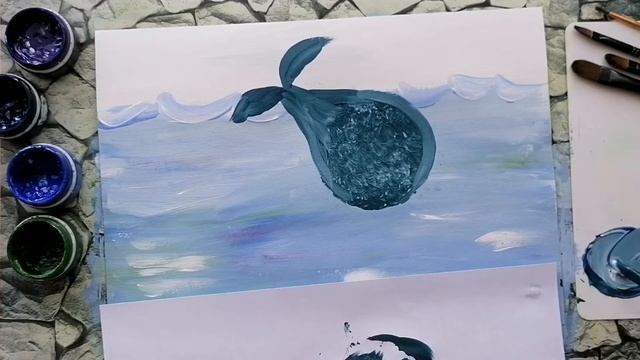 Чудо - юдо рыба - кит. Кит и китенок. смотреть онлайн