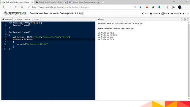 Crea tu primera App-Fundamentos de Kotlin - Bucle for parte 2 смотреть онлайн
