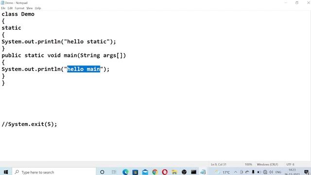 Static block in java смотреть онлайн