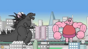 Godzilla Vs Piggy Kong  │ Monster War Era # 01 (old version)