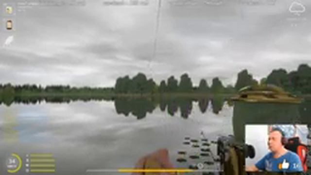 Русская рыбалка 4 (РР4) душевно рыбачим на Янтарке , КАРП УСАЧ смотреть онлайн