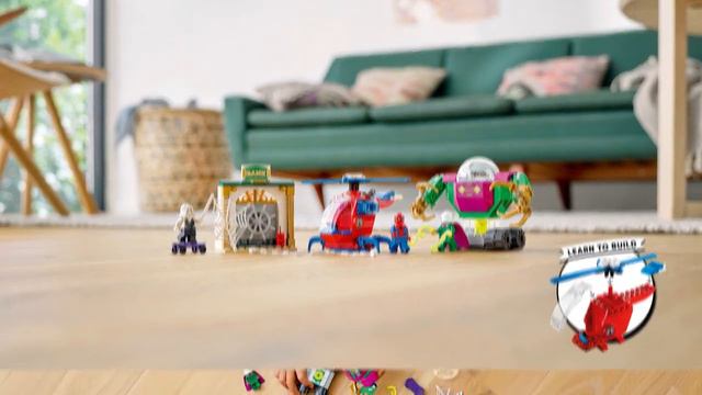 LEGO Marvel Super Heroes Угрозы Мистерио 76149 смотреть онлайн