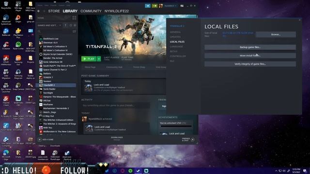 How to fix Titanfall 2 EA screen crash on steam 2022 смотреть онлайн