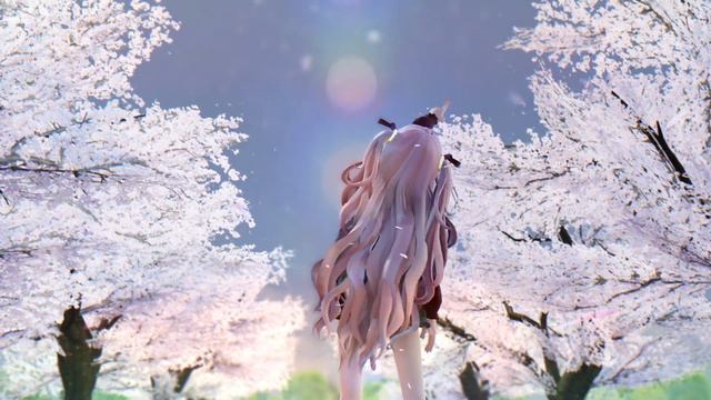 【  MMD 】桜ノ雨 /  Sakura No Ame  / Rain  Of  CherryBlossom Petals  [  巡音ルカ  Megurine Luka  ] [ 1440p