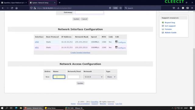 LabPrep02 - OpenFiler Storage смотреть онлайн