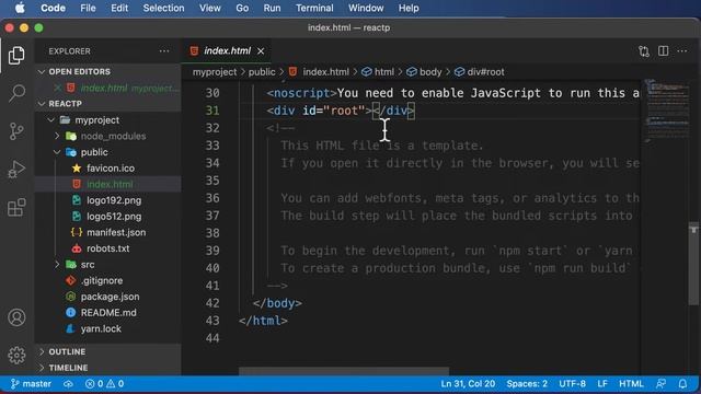 React JS Tutorial For Beginners : Part 4 Understanding Significance Of React Project Files смотреть онлайн