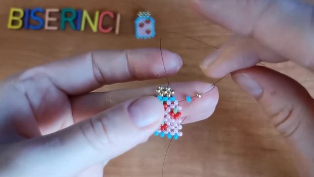 Объемная баночка варенья из бисера // Bulk jar of beaded jam смотреть онлайн