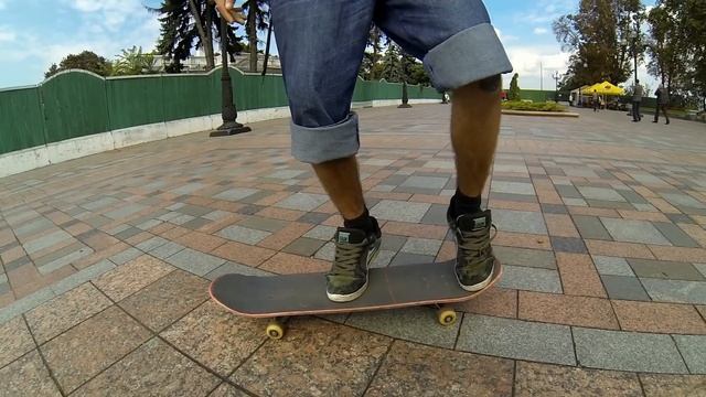 Как делать 360 Pop Shove-it