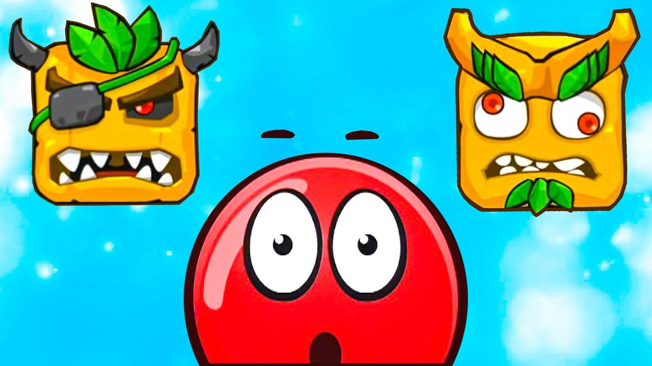 Новый КРАСНЫЙ ШАР Бонус #8. Мультик ИГРА несносный Red Ball Bounce на Игрули TV смотреть онлайн