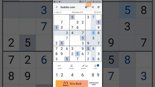 Daily Sudoku Fun - Day 5 !!! смотреть онлайн