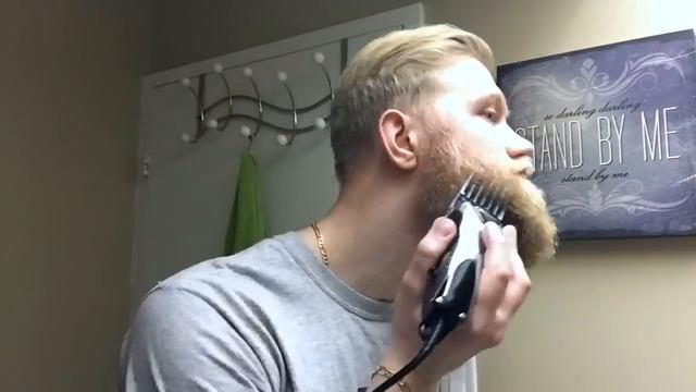 VIKING STYLE! First Time Trimming The Beard